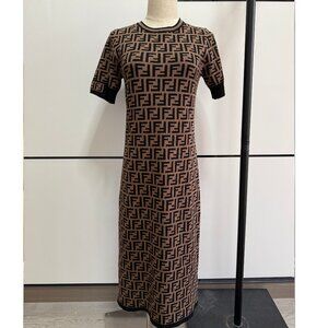Fendi FF Midi Dress
